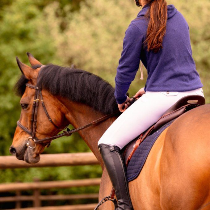Pantalon d'équitation Ilma Blanc - Optitro 