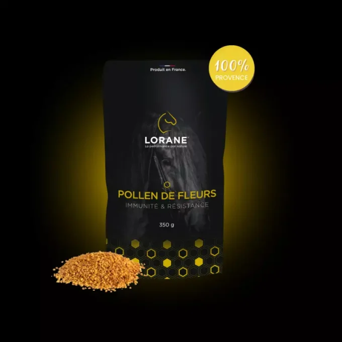 Pollen de fleurs Lorane - Immunité cheval et résistance