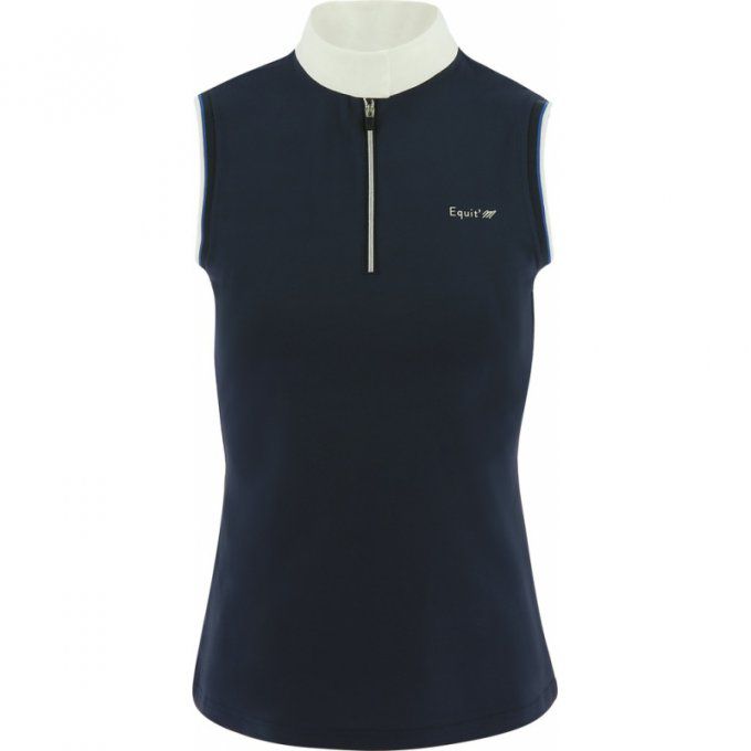 Polo de concours sans manches Equit'M