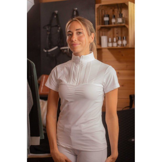 Polo de Concours PENELOPE Florence Mesh Manches Courtes - Femme