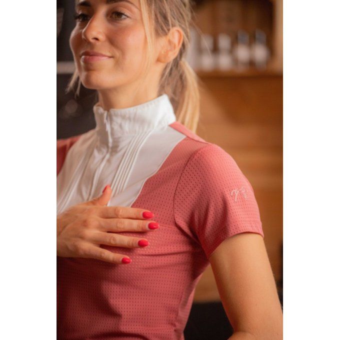 Polo de Concours PENELOPE Florence Mesh Manches Courtes - Femme
