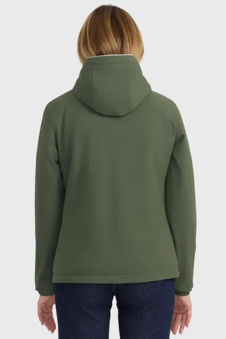 Dos de la Veste Simhat Harcour coloris Trèfle