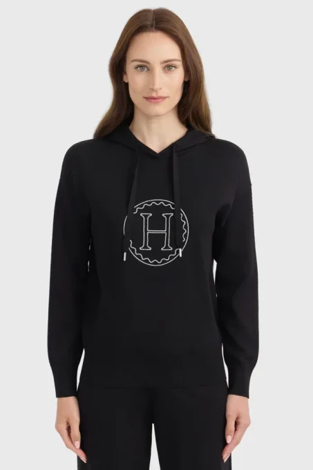 Pull à capuche Harcour Capucine femme