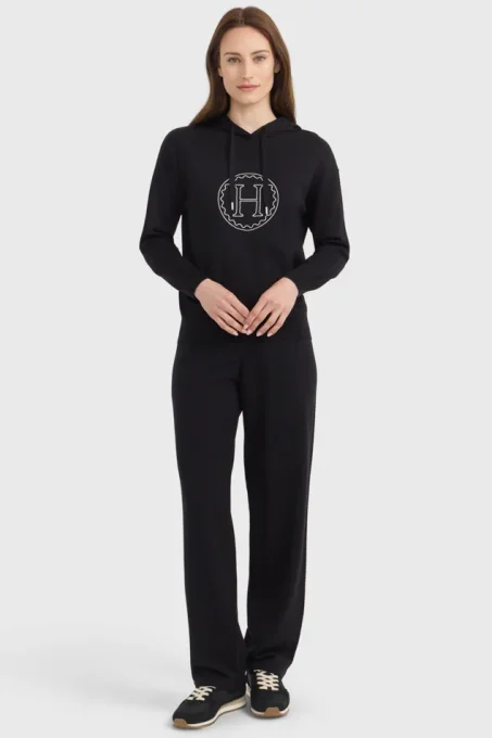 Sweater Harcour Capucine femme porté
