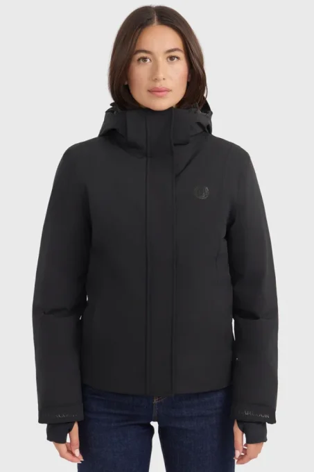 Veste imperméable Harcour Storma Noir – Femme