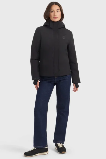 Veste imperméable Harcour Storma Noir – Femme