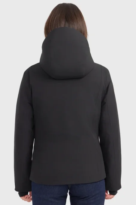 Veste imperméable Harcour Storma Noir – Femme