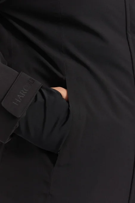 Veste imperméable Harcour Storma Noir – Femme