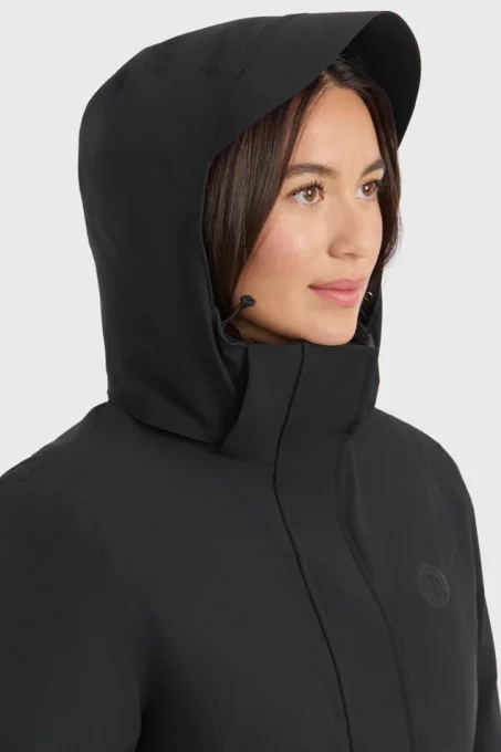 Veste imperméable Harcour Storma Noir – Femme