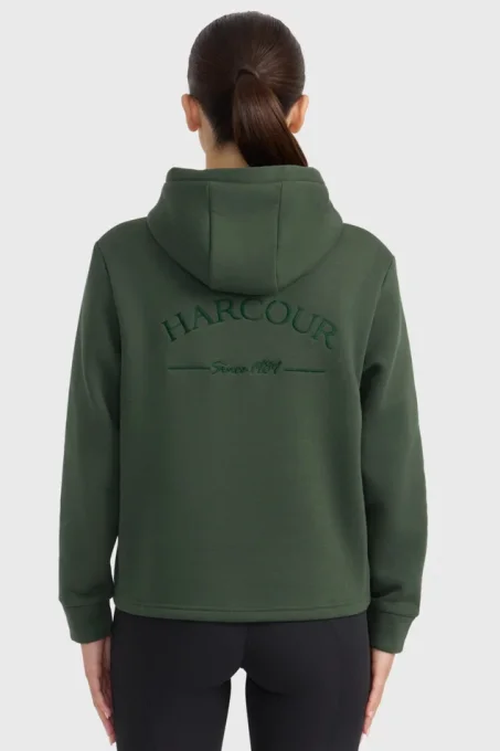 Sweat à capuche Harcour Charlie Trèfle – Femme