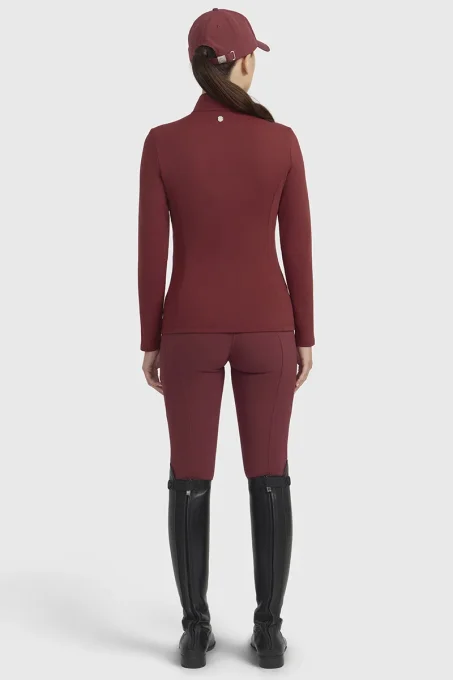 Polo manches longues Harcour Claudia femme