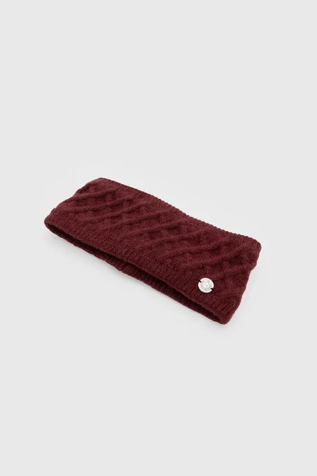 Bandeau cache-oreilles Harcour Cerise