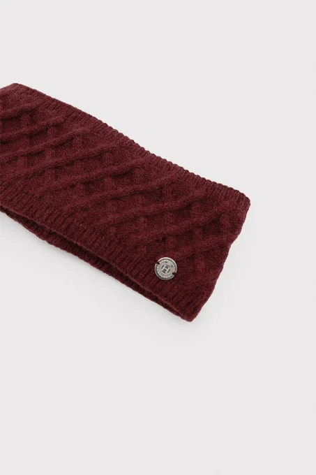 Bandeau cache-oreilles Harcour Cerise