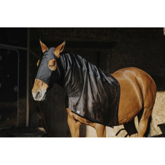 Protection de tête et encolure EQUITHÈME Lycra/Mesh