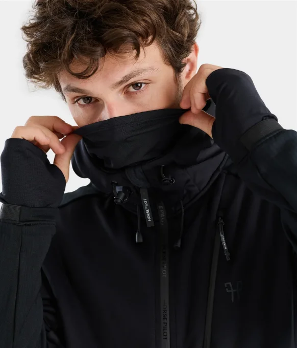 Sweatshirt zippé d'équitation Quest Horse-Pilot - Homme