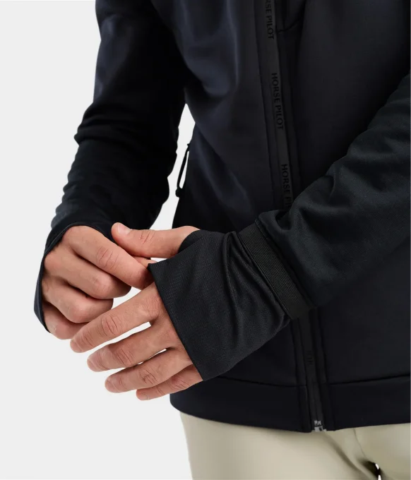 Sweatshirt zippé d'équitation Quest Horse-Pilot - Homme
