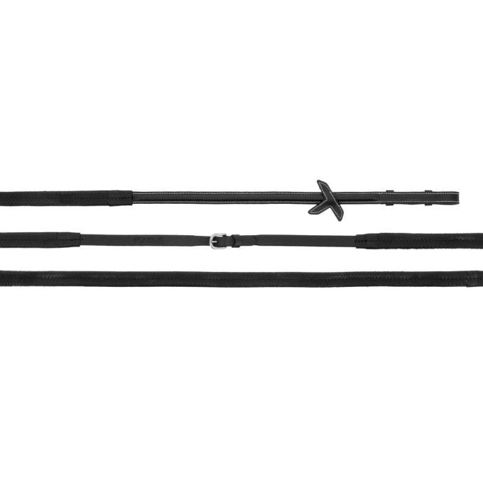 Rênes caoutchouc K by EQUITHÈME K-Soft