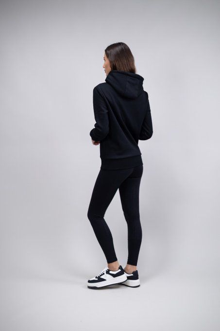  Sweat HARCOUR Samy  Noir Unisexe