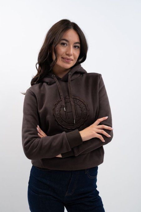Sweat Samy Unisexe Cacao Harcour