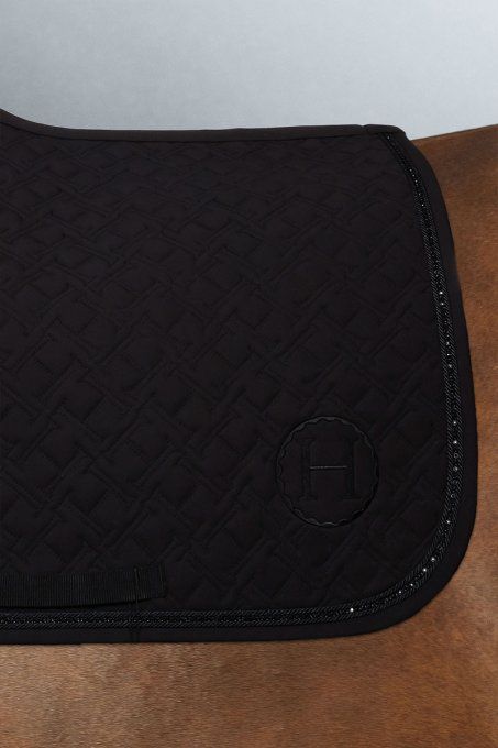 HARCOUR - Tapis de dressage - Saphir - Noir