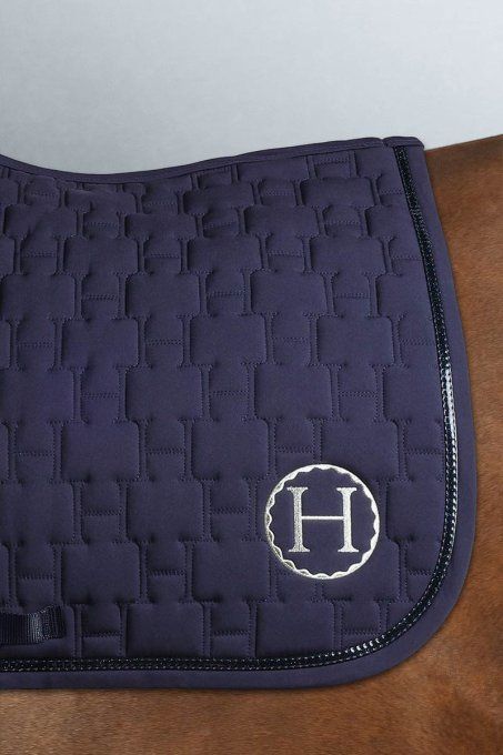 HARCOUR - Tapis de selle - Sirnali - Marine