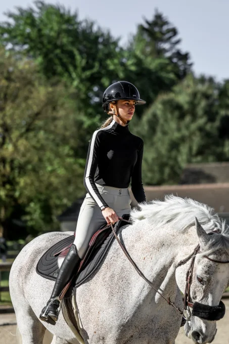 SOLARIS Tee-shirt anti UV d'équitation Horse-Pilot - Femme