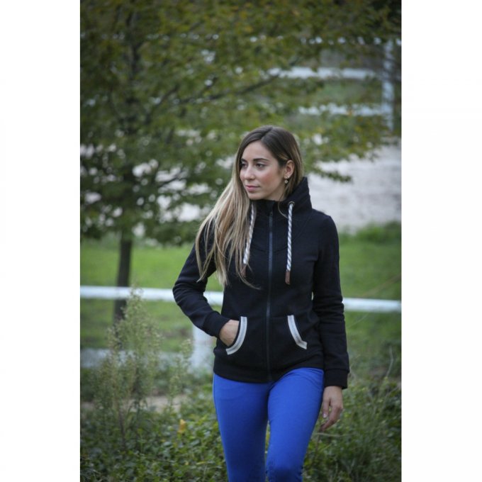 Sweat Zip Pénélope Comète - Femme & Enfant