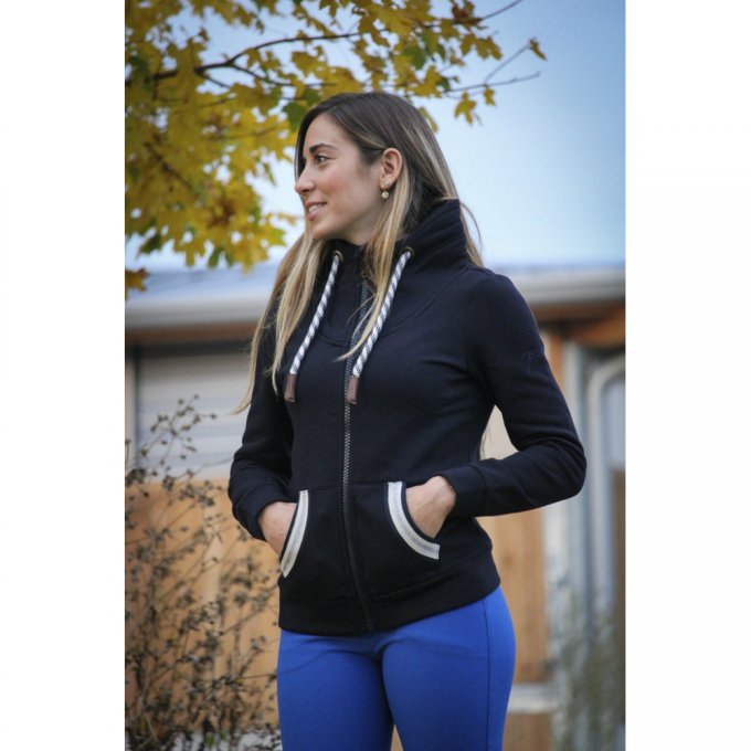 Sweat Zip Pénélope Comète - Femme & Enfant