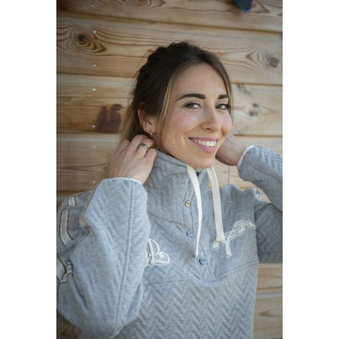 SWEAT PENELOPE "PÉPITA"