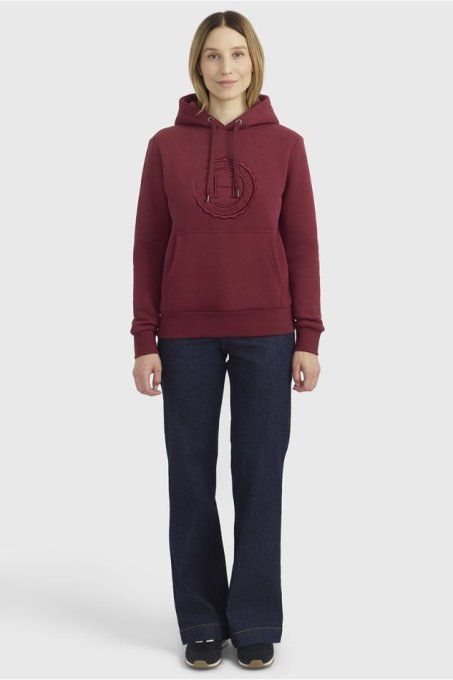 Sweat à capuche Harcour Samy Vigne unisexe