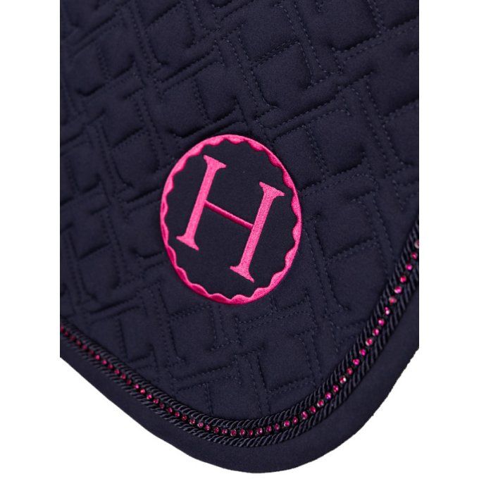 Tapis de selle Saphir CSO Octobre Rose Harcour