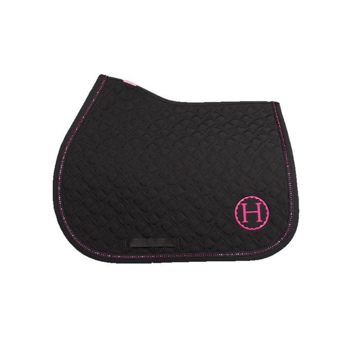 Tapis de selle Saphir CSO Octobre Rose Harcour