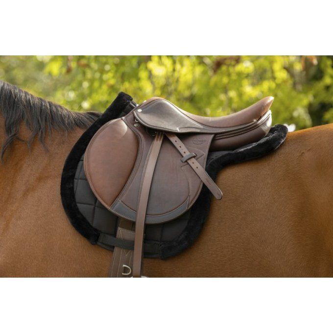 Tapis EQUITHÈME "Pro" en forme  de selle