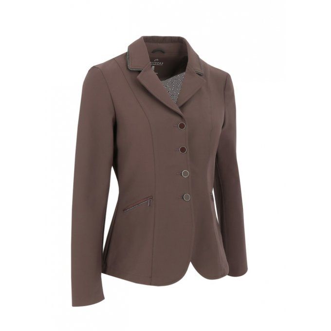 Veste de concours EQUITHÈME Oliva Bordeaux - Femme